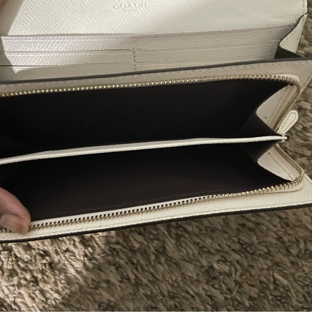 White Coach Wallet.